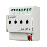 INTELLIGENT ARLIGHT Релейный модуль KNX-7043-82-DRO-DIN (BUS, 4x16А, KNX Secure) (IARL, IP20 Пластик