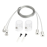 Подвес MOONLIGHT-HR-LIFT-SIDE-VR-D25 White (Arlight, Металл)
