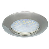  Ecola Light MR16 DL92 GU5.3 Светильник встр. выпуклый Хром 30x80 - 2pack