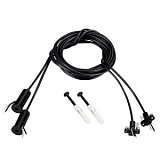 Подвес токопроводящий ARL-SL-LINE 2x2m Set BLACK (Arlight, провод 2x0.5)