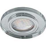  Ecola MR16 DL1650 GU5.3 Glass Стекло Круг Хром / Хром 25x95
