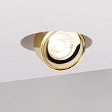 Светильник SP-PLURIO-BUILT-TRIMLESS-R160-9W Day4000 (WH-BRS, 36 deg, 230V) (Arlight, IP20 Металл, 3 