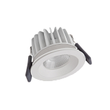 Светильник светодиодный узконаправленного света Ledvance Spot LED fix 8W/4000K WT DIM IP44 белый