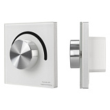 Панель SMART-P37-DIM-IN White (230V, 1.2A, TRIAC, Rotary, 2.4G) (Arlight, IP20 Пластик, 5 лет) 02711
