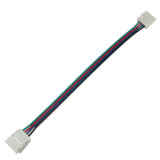 Ecola LED strip connector соед. кабель с двумя 4-х конт. зажимными разъемами 10mm 15 см. уп. 3 шт.