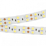 Светодиодная лента RT 2-5000 24V Cool 8K 2x2 (5060, 600 LED, LUX) (Arlight, 28.8 Вт/м, IP20)