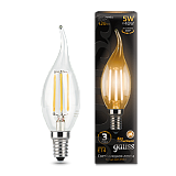 Лампа светодиодная Gauss LED Filament Candle tailed E14 5W 2700K