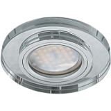  Ecola MR16 DL1650 GU5.3 Glass Стекло Круг Хром / Хром 25x95