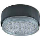Ecola GX53 FT8073 светильник накладной черный хром 25x82