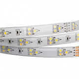 Светодиодная лента RTW 2-5000SE 24V White-TRIX 2x (3528, 450 LED, LUX) (Arlight, 7.6 Вт/м, IP65)