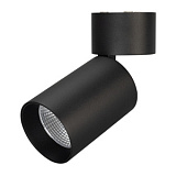 Светильник SP-POLO-SURFACE-FLAP-R85-15W Warm3000 (BK-BK, 40 deg) (Arlight, IP20 Металл, 3 года)