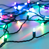 Светодиодная гирлянда ARD-STRING-CLASSIC-15000-BLACK-100LED-LIVE RGB-SPI (12V, 53W) (Ardecoled, IP65