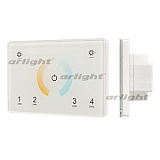 Панель Sens SMART-P81-MIX White (230V, 4 зоны, 2.4G) (Arlight, IP20 Пластик, 5 лет)