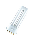 Энергосберегающая лампа компактная  DULUX S/E 11W/41-827 2G7