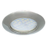  Ecola Light MR16 DL92 GU5.3 Светильник встр. выпуклый Хром 30x80 - 2pack