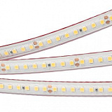 Светодиодная лента RTW 2-5000PS 24V Warm3000 2x (2835, 160 LED/m, LUX) (Arlight, 12 Вт/м, IP67)