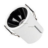 Светильник MS-ATLAS-BUILT-R90-25W Warm3000 (WH-BK, 30 deg, 230V) (Arlight, IP20 Металл, 5 лет)