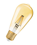 Лампа светодиодная 1906LEDISON 2,8W/824230VFILGDE27FS1OSRAM