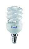 Энергосберегающая лампа  GENERAL GSPN 11 E14 4000 СПИРАЛЬ 710900 40x91