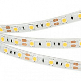 Светодиодная лента RTW 2-5000SE 12V Cool 2x (5060, 300 LED, LUX) (Arlight, 14.4 Вт/м, IP65)