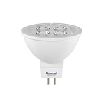 Лампа светодиодная LED GENERAL GLDEN-MR16-5.5-12-GU5.3-4500 50x54 622800