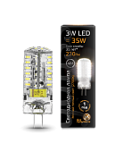 Лампа светодиодная Лампа Gauss LED G4 12V 3W 2700K 1/20/200