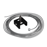 Подвес шинопровода(комплект) 3000мм, черный, Master Track (4ATD/3M BK)