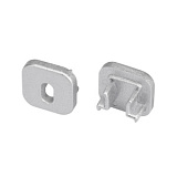 Комплект заглушек LINE-D-1111 SQUARE (Arlight, Пластик)